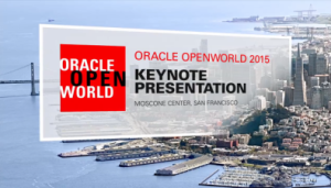 Oracle OpenWorld 2015